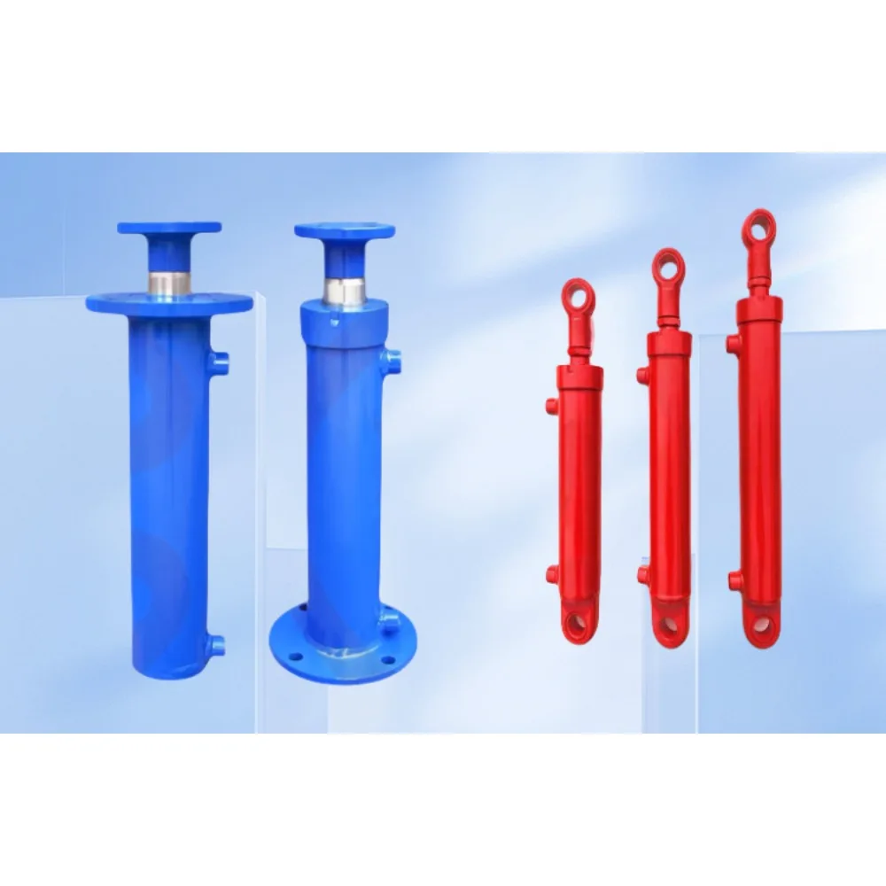 Hydraulic cylinder 2 tons bidirectional lift press oil top