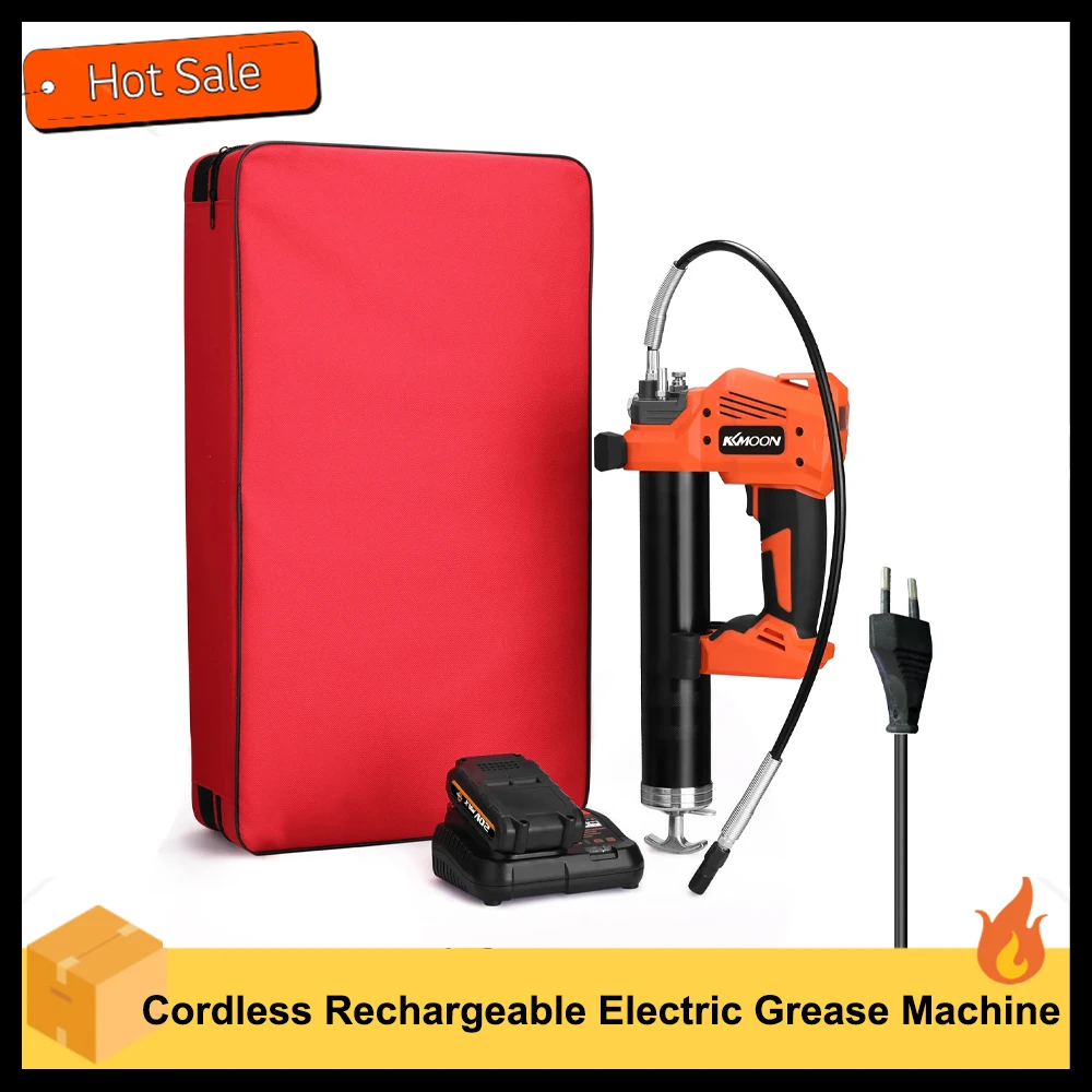 S88 Cordless Rechargeable Electric Grease Machine High Pressure Car Lubricating Oil Refueling Tool