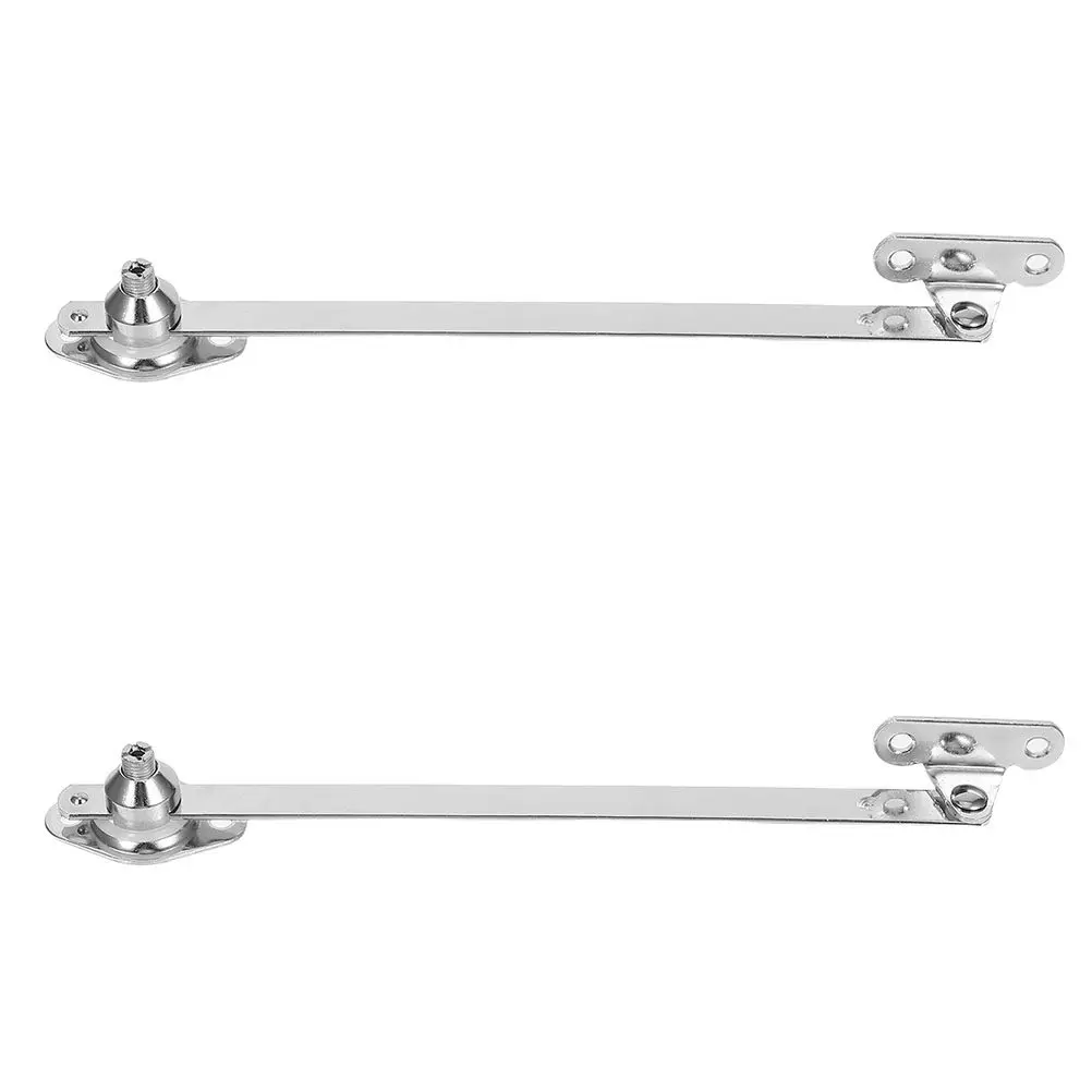 2Pcs Kitchen Cabinet Door Hinges Stainless Steel Drop Down Flap Support Rod Strong Load Bearing Cupboard Hinges Smooth Quiet