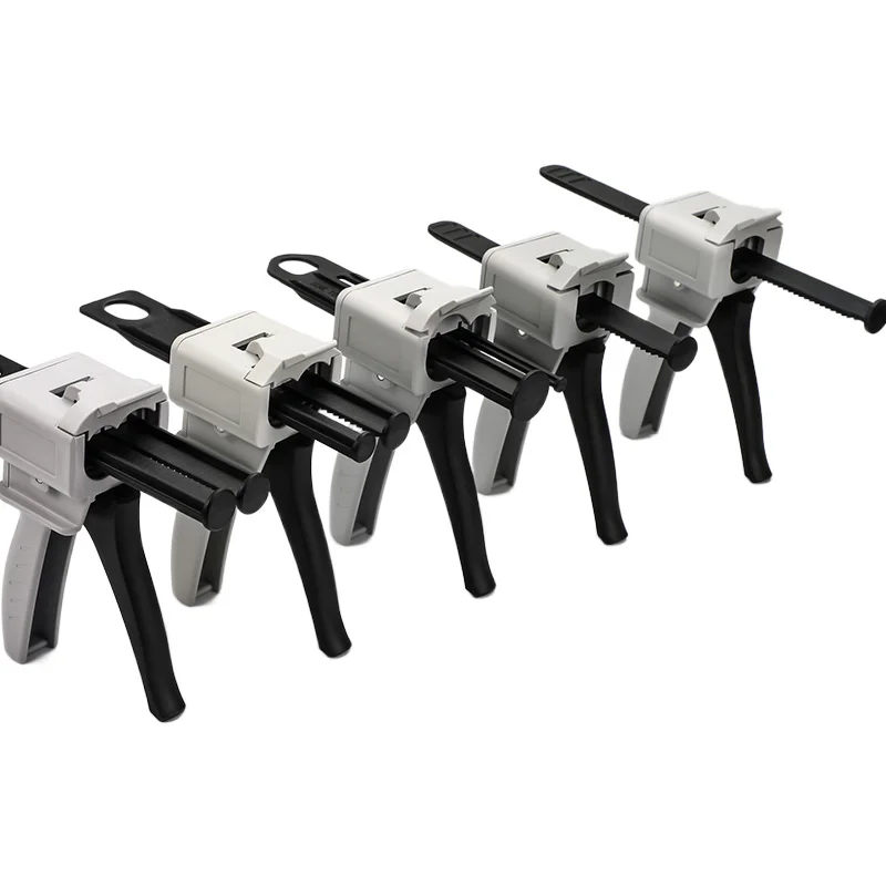 1:1/2:1/10:1 Ratio Dental Impression Silicone Materials Mixing Dispensing Gun Universal Dispensers