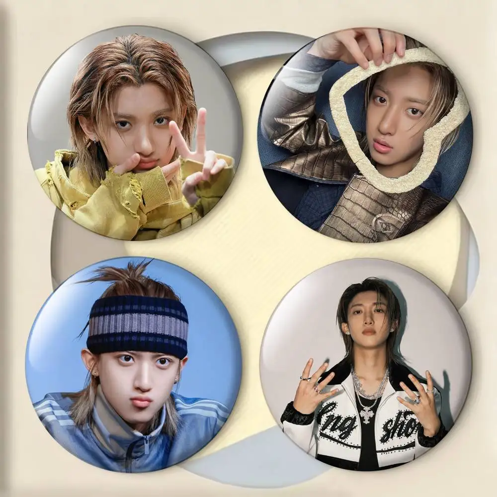 WOOJIN Jung Woo Jin Laser Badge Applicable For Backpack Clothes Hats Decor Creative Accessories