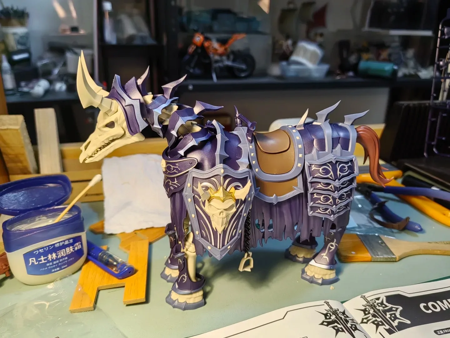 Gloednieuw Op Voorraad Originele BORDER BA-002 HELL KNIGHT SYL Lich King 1/12 Montage Beweegbaarheid Model Kit Collectie Speelgoed Geschenken