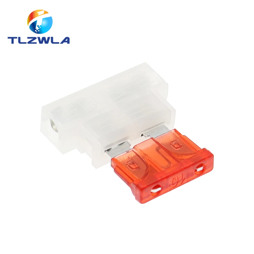 5PCS Auto Standard Middle Fuse Holder + Car Boat Truck ATC ATO Blade Fuse 1A 2A 3A 4A 5A 7.5A 10A 15A 20A 25A 30A 35A 40A