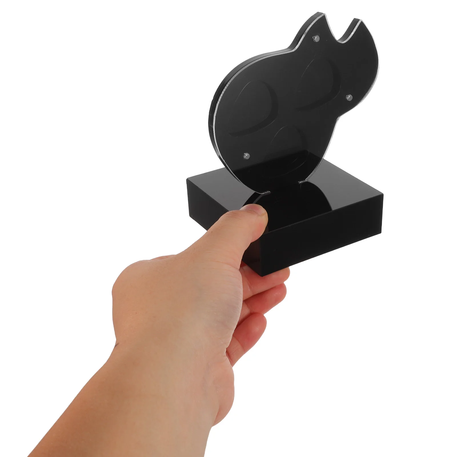 

Guitar Pick Holder Display Case Clear Acrylic Stand Organizing Picks Dustproof Storage Box For Musicians Guitar Accessories