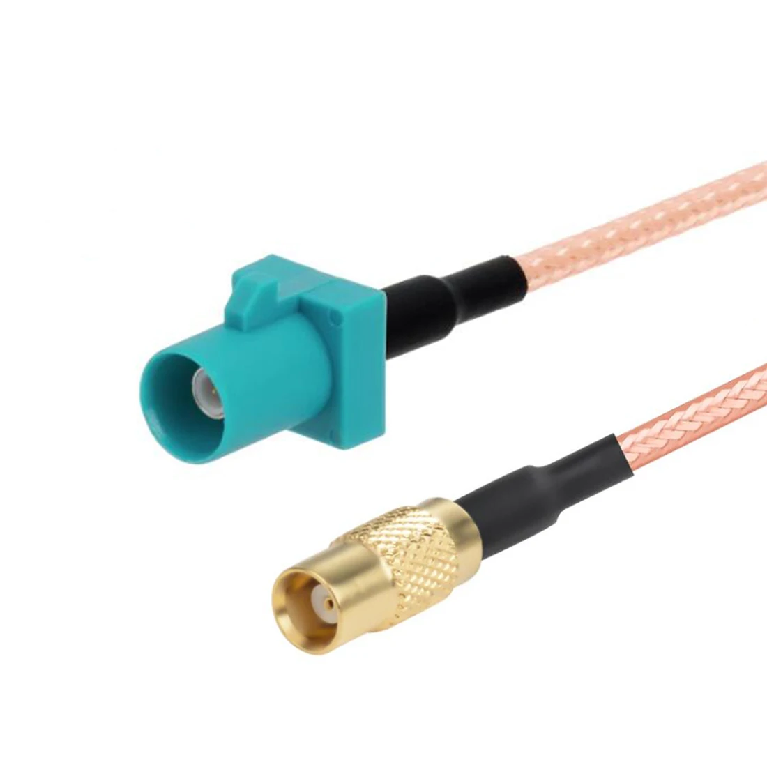 New  MCX Female Male Straight Switch FAKRA Z Plug Jack Connector RG316 Cable Adapter Wholesale Fast Ship 15CM 6