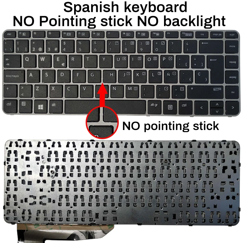 NEW US/UK/Spanish laptop keyboard For HP EliteBook 840 G3 745 G3 745 G4 840 G4 848 G3 848 G4 819877-001 819876-031 819876-071