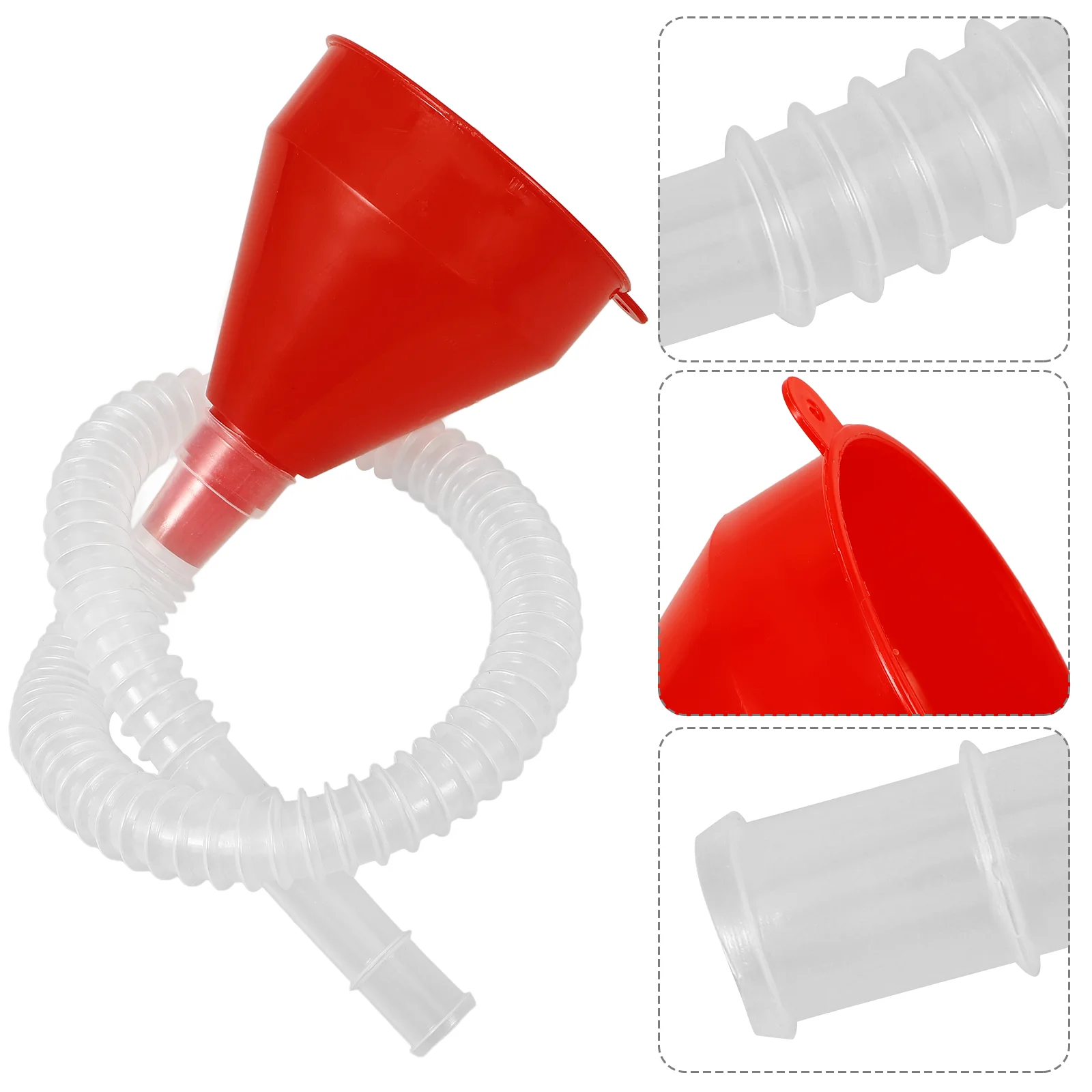 

Car Funnel for Filling Bottles Thicken Transmission Fluid with Hose Oil