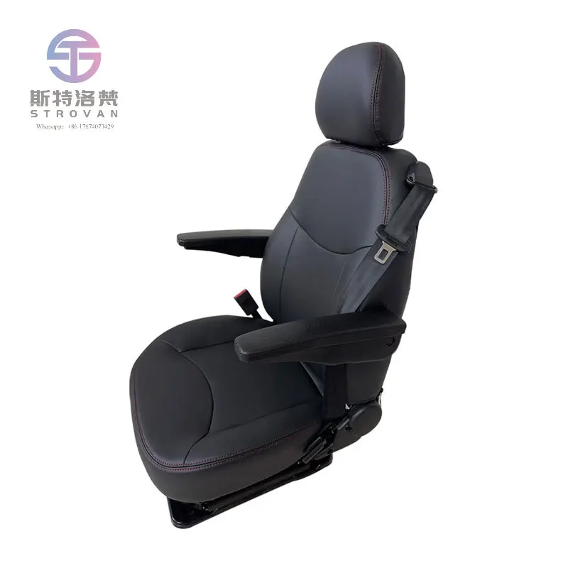 

Factory Direct Whole Sale Auto Refitting Seat 2 Armrests Car Seat with 360° Mechanical Rotary Base for MPV,Van, Truck