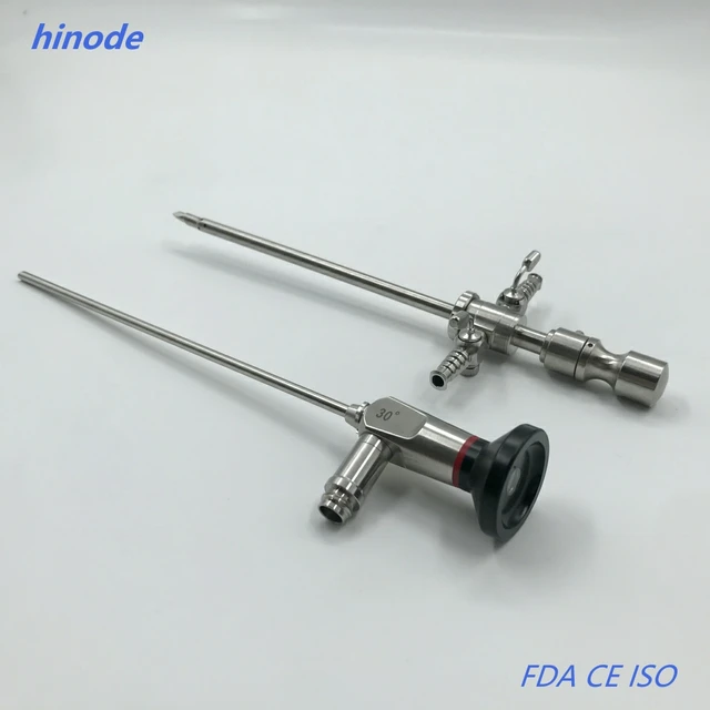 HD Medyczny chirurgiczny Φ2,7 mm Φ4 mm 175 mm 0 30 stopni Endoskop i osłona Obturator Trokar Łokieć Artroskop kolana Badanie artroskopowe