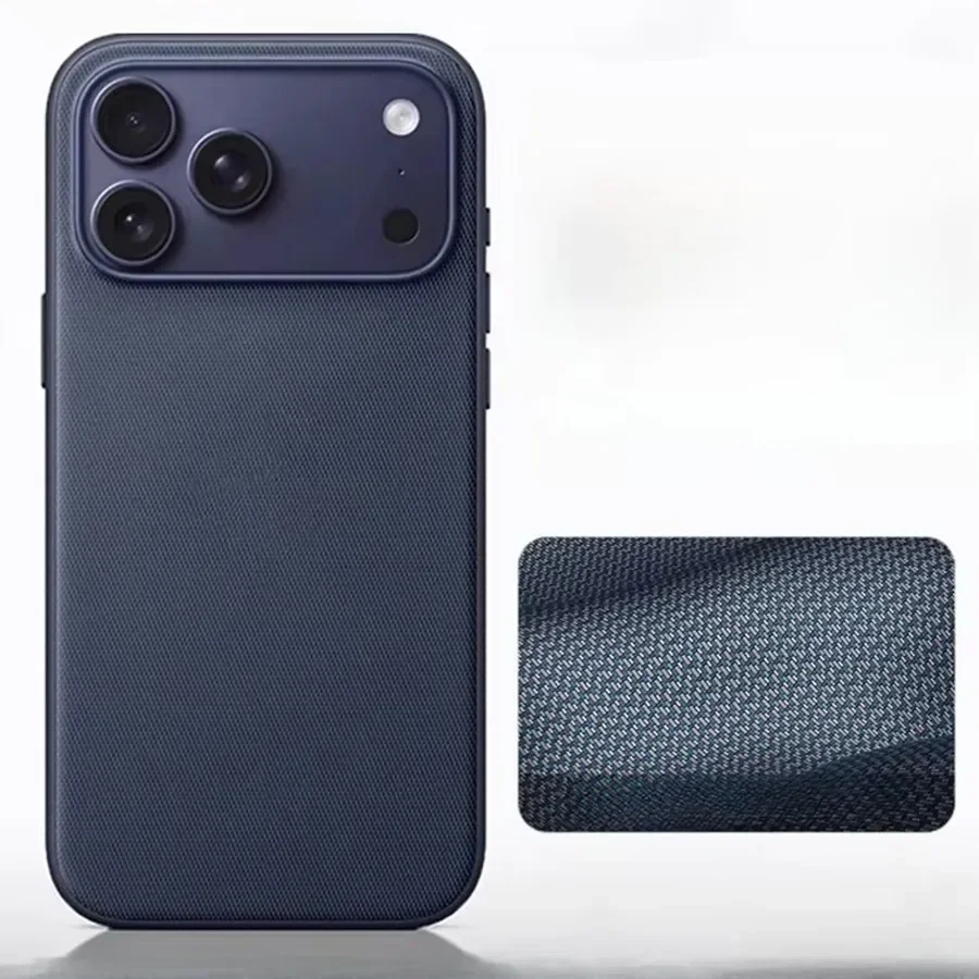 New Original Technology Woven Magnetic Case For iPhone 18 Pro 17 16 15 14 13 Pro Max For Magsafe Wireless Charger Official Cover