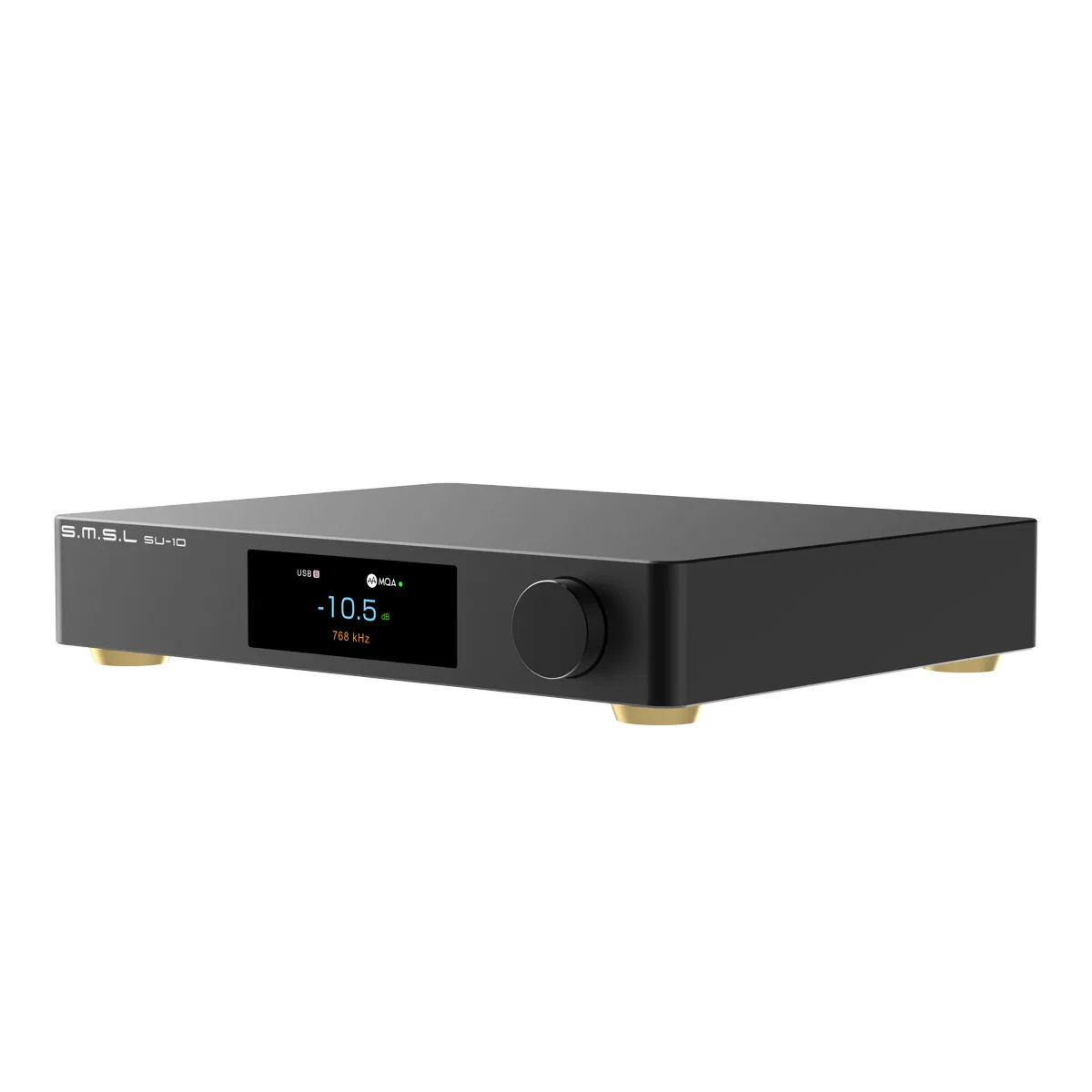 SMSL SU-10 MQA Decoder Support MQA-CD Dual ES9038PRO Hi-Res Audio DAC 32Bit/768kHz DSD512 Support LDAC,Aptx/HD,SBC,AAC SU10 DAC