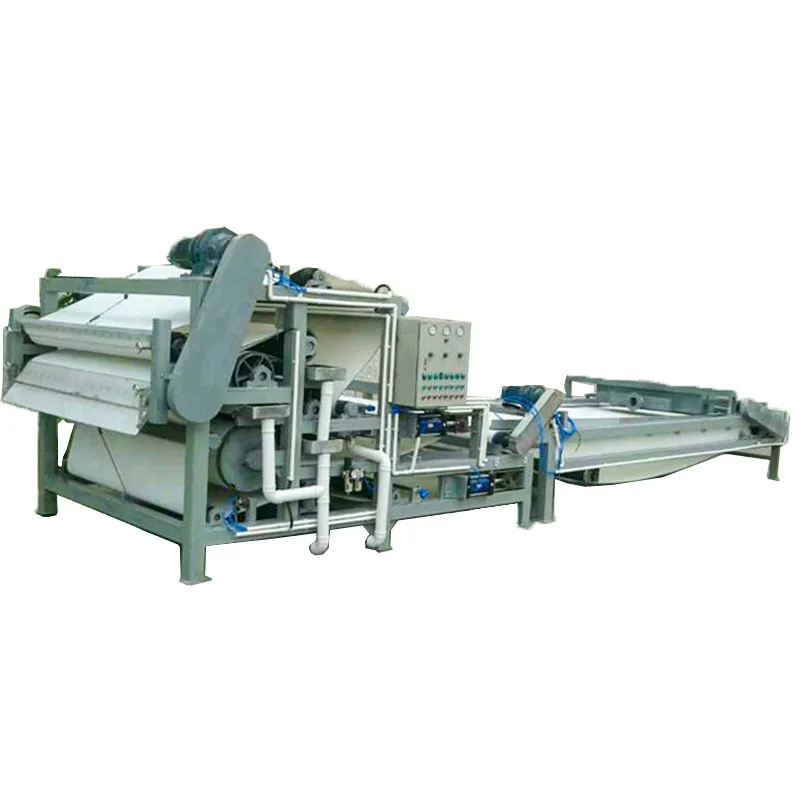 Manufacturer supply, belt sludge dewatering machine filter press, activated sludge dewatering belt filter press