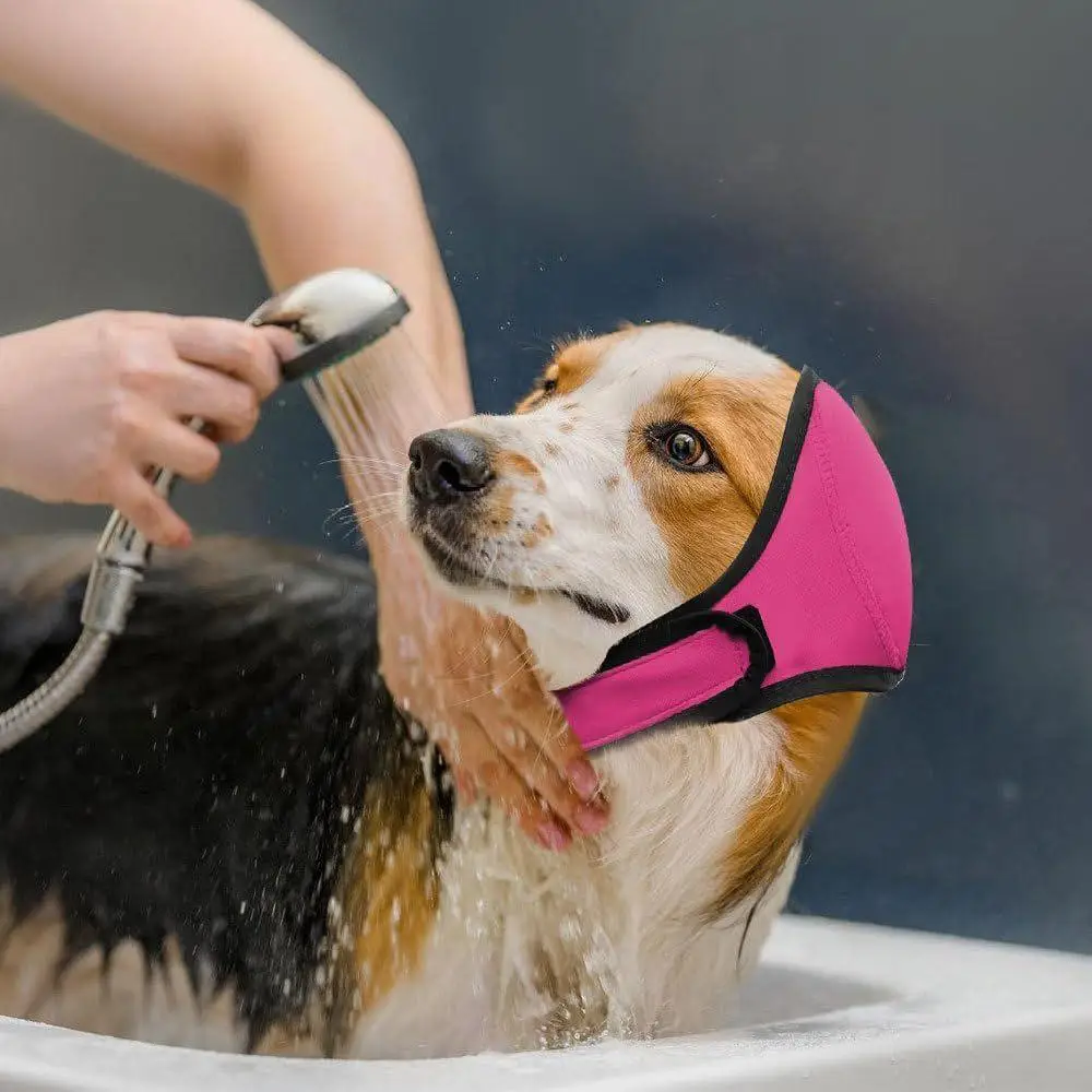 Dog Ear Muffs Noise Protection Waterproof Plugs Soundproof Waterproof Dog Noise Cancelling Headphones For Grooming Bathing ﻿ ﻿