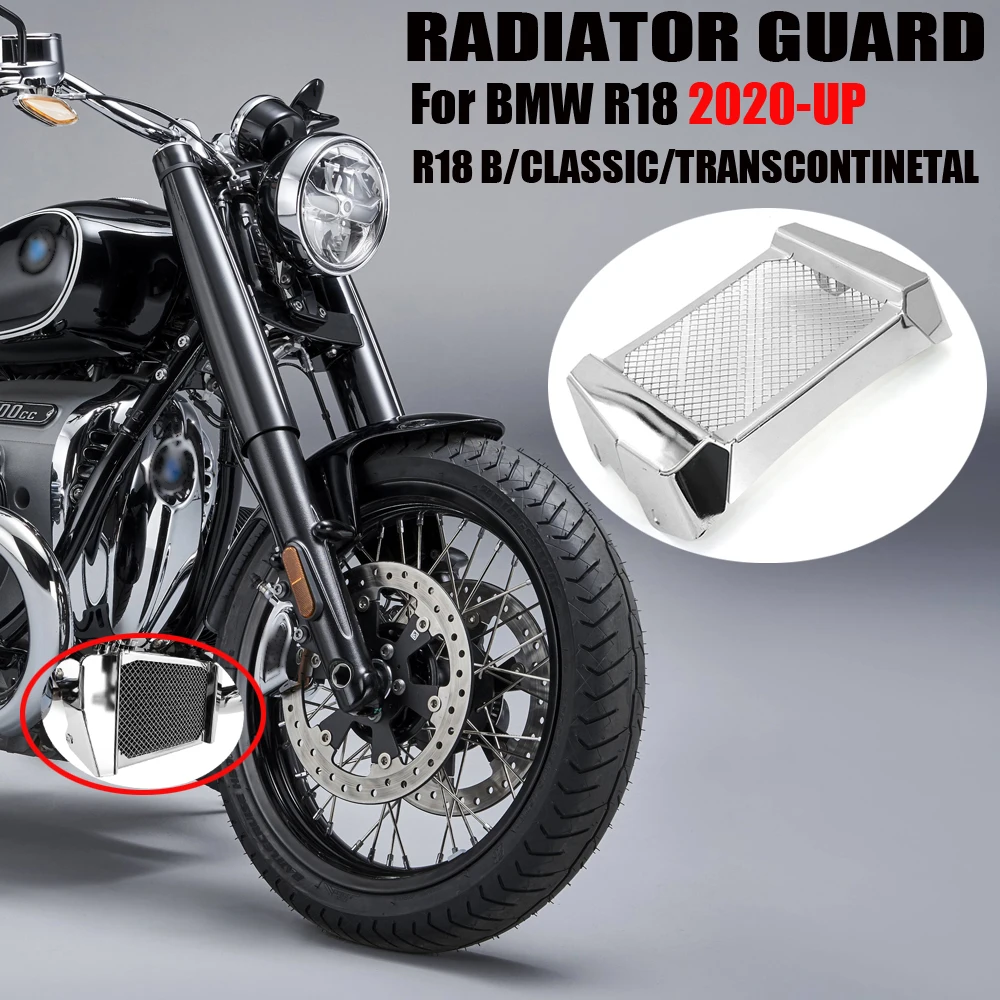 

Motorcycle Accessorie R 18 2020 2021 2022 Radiator Guard Grille Guard Cover Protector For BMW R18 Classic / B / Transcontinental