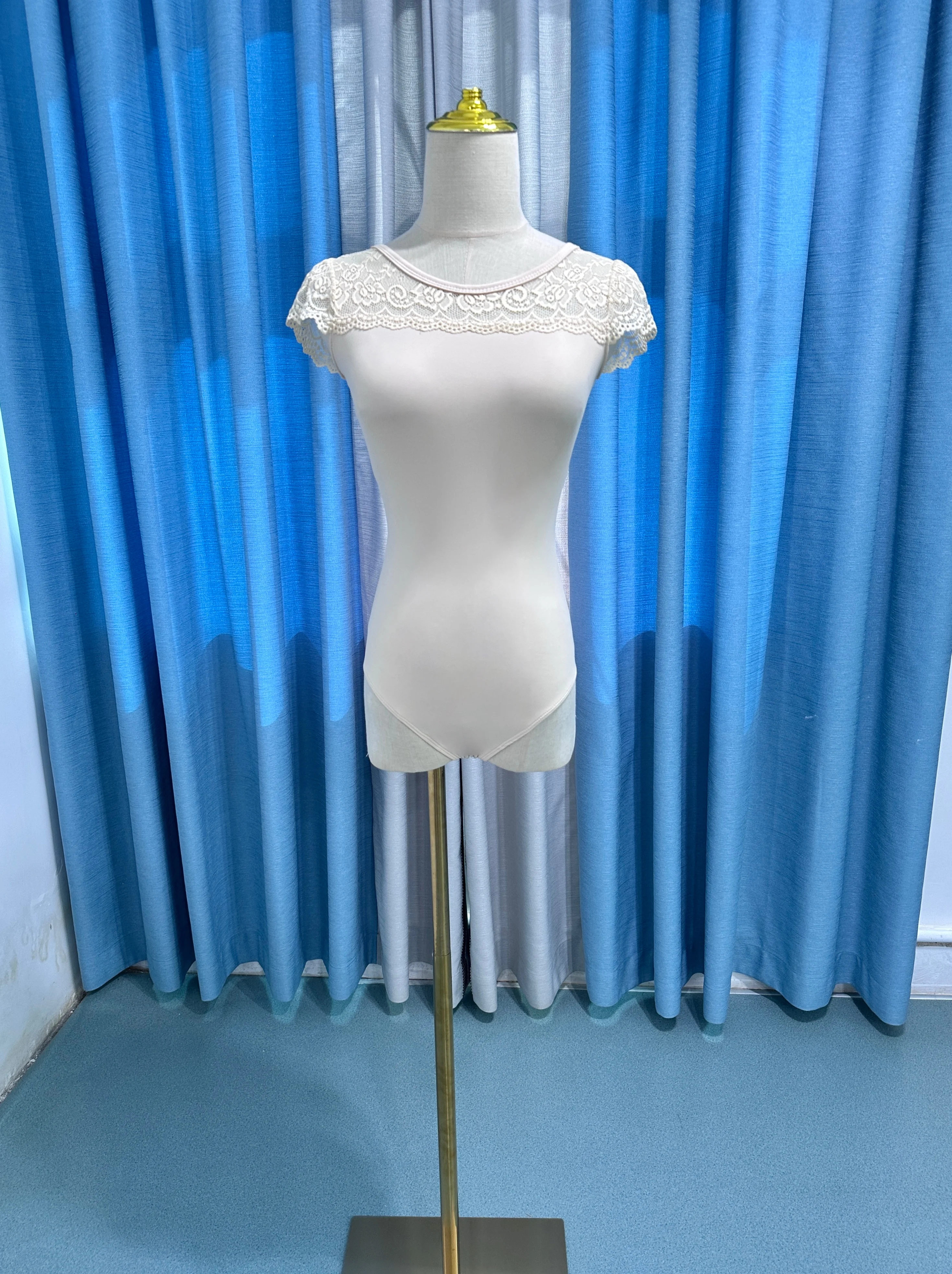 Ballett Trikot Frauen neue Yoga Trikot elegante Spitze Ballett Tanz Overall Dame tägliche Praxis Ballett Tanz kleidung – Detail 9
