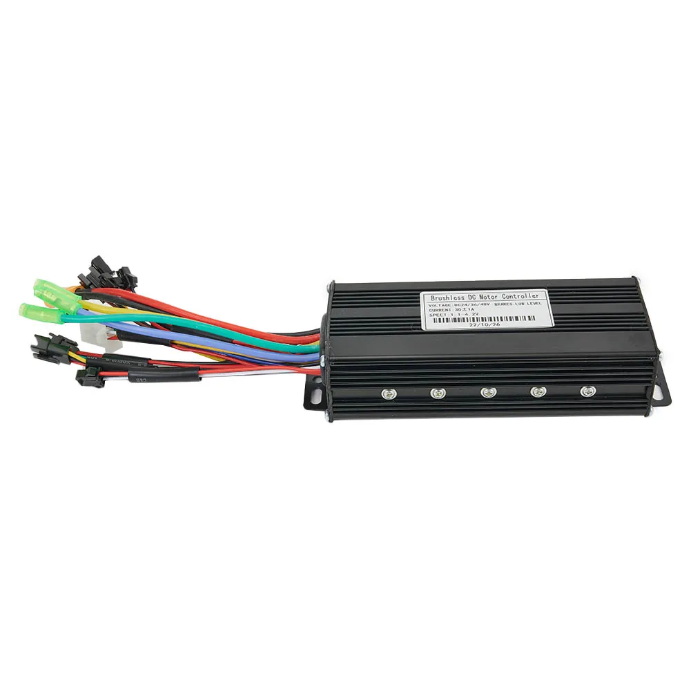 

JN Controller Controller Quality SM 24/36/48V New 30A 750/1000W Aluminum + Plastic Applicable Hall Motor Black