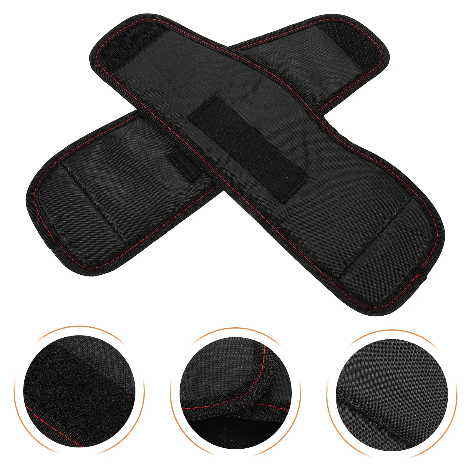 

2 PCS Foot Protector Bicycle Pedal Gasket Cover Riding Accesories Replacement Protective Black Accessories