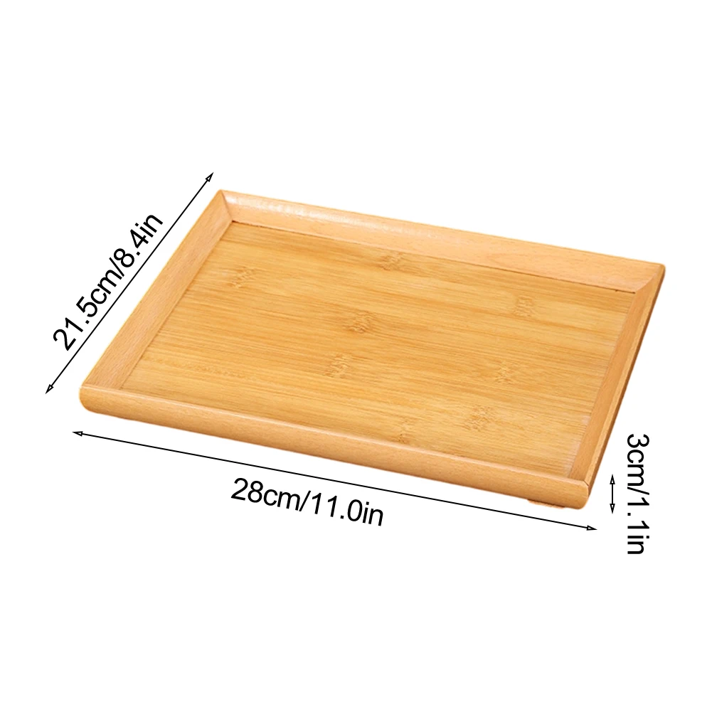 

Компактный деревянный поднос для сервировки в небольших помещениях: для кухонной столешницы, рабочего стола или журнального столика. Размеры: 18x14x3см, 23x16.5x3см, 28x21.5x3см.