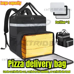 Pizza Delivery Bag Portable Delivery Box Large Capacity Thick Insulation Bag Deliverybag Outdoor Picnic Bag Cycling Backpack