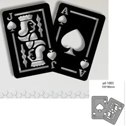 Metal Cutting Dies poker Decoration Scrapbook Paper Craft Knife Mould Blade Punch Stencils