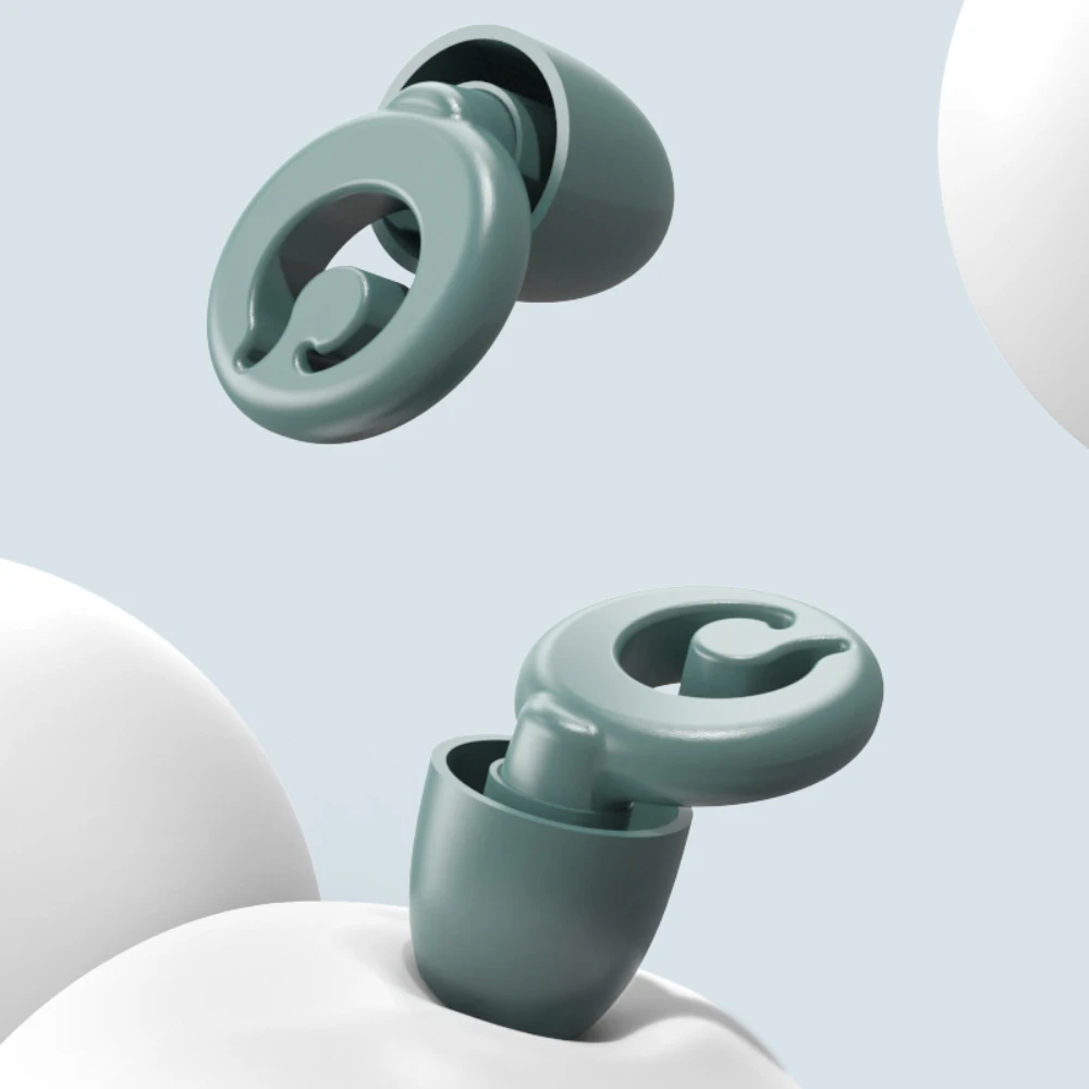 Motorcycle Earplugs Noise Reduction Silicone Ear Plug Noise Cancelling Earplug for Concerts Hearing Protection Diving Ear Plugs