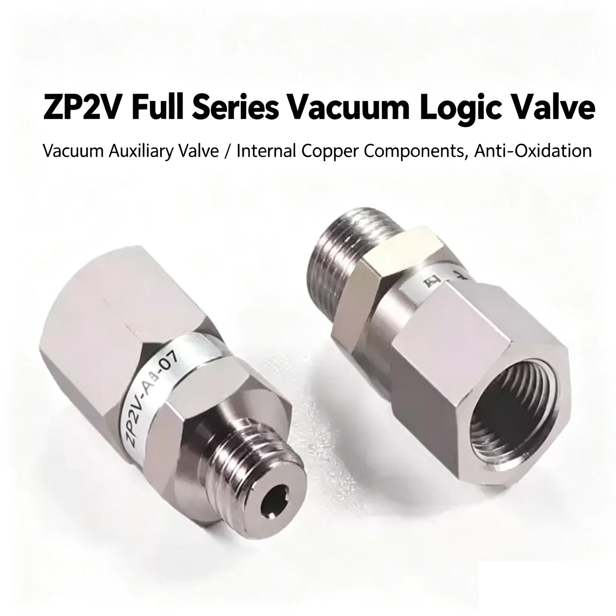 10Pcs ZP2V Series Pneumatic Vacuum Saving Valve Set Industrial Various Models 2P2V-A8-05 ZP2V-A5-03 ZP2V-B5-03 for Air Compressi