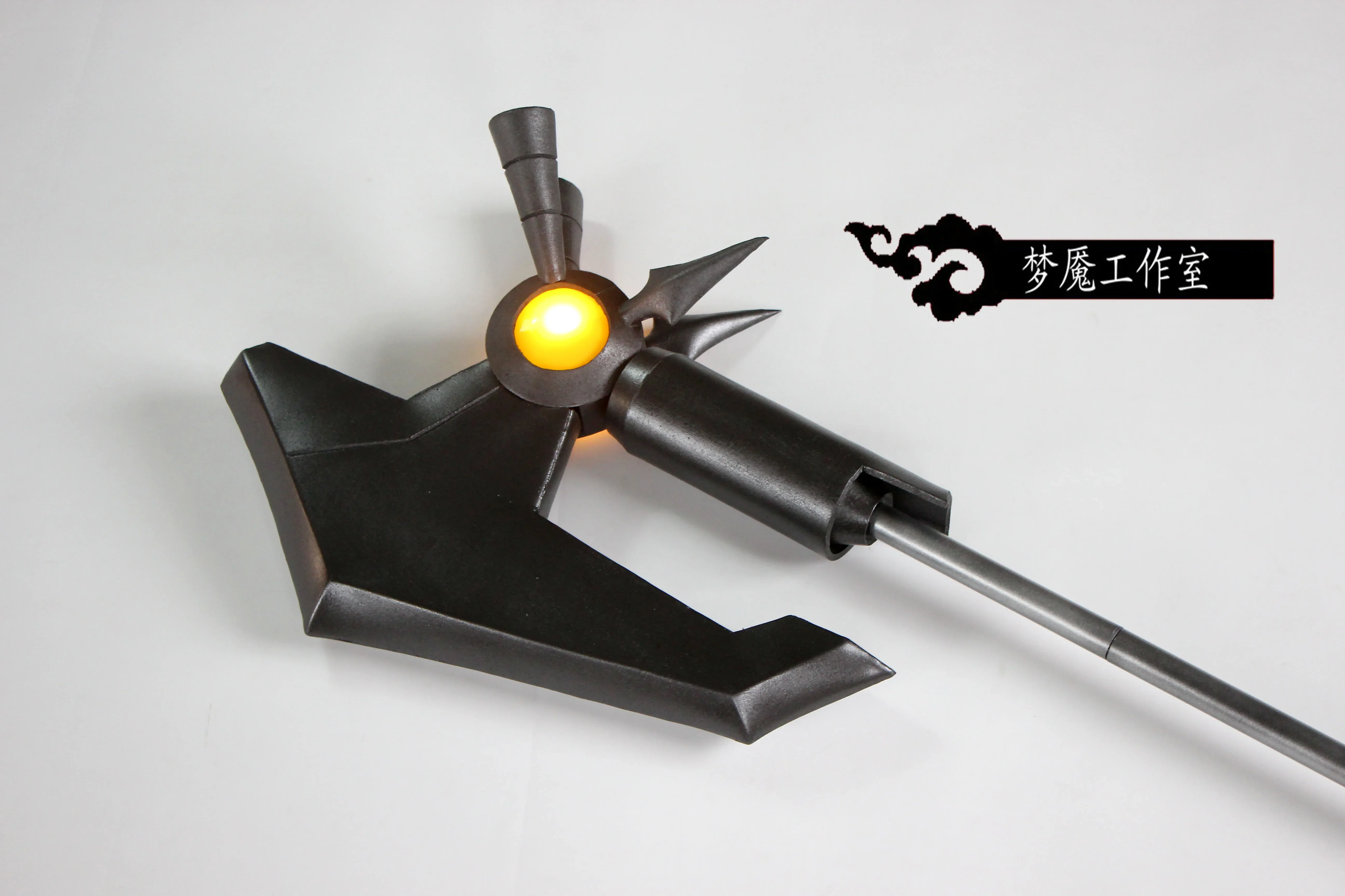 Fate Testarossa Harlaown Axe Magical Girl Lyrical Nanoha  Cosplay Weapon Halloween Carnival Custom Hand Made Prop