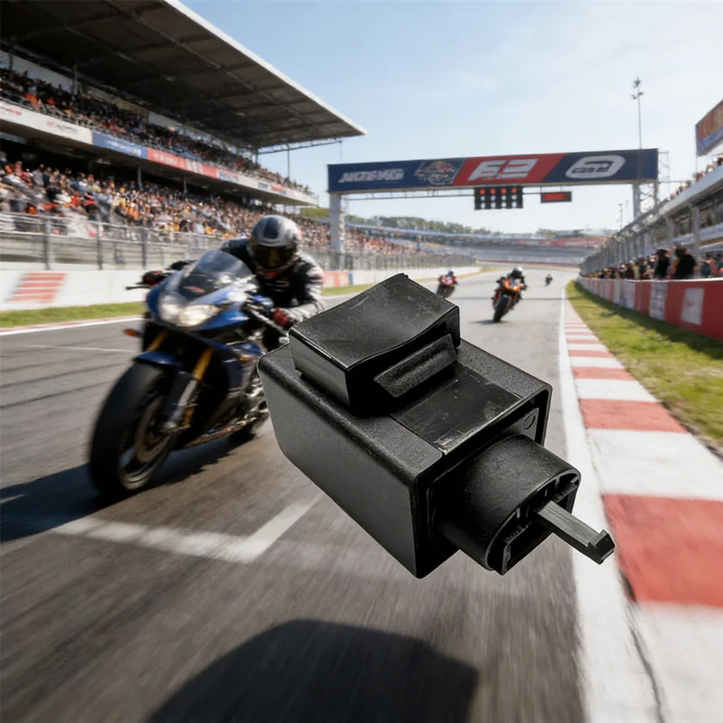 Universal Motorcycle Flasher Relay​ for LED Turn Signal Conversion 2 or 3 Pin Essential DIY Accessory to Restore Normal Blinking