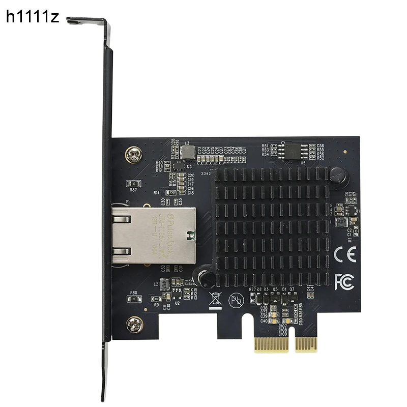 10G PCIE Network Card PCI Express 4.0 X1 to RJ45 Ethernet 1G/2.5G/5G/10Gbps Server LAN NIC Card Support PXE Win10/11 for Desktop