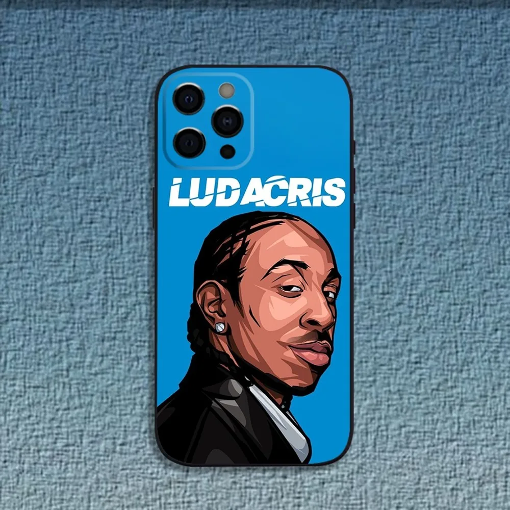 Rapper L-Ludacris Phone Case For iPhone 16,15,14,13,12,11,Pro,X,XS,Max,XR,Plus,Mini Soft Black Cover