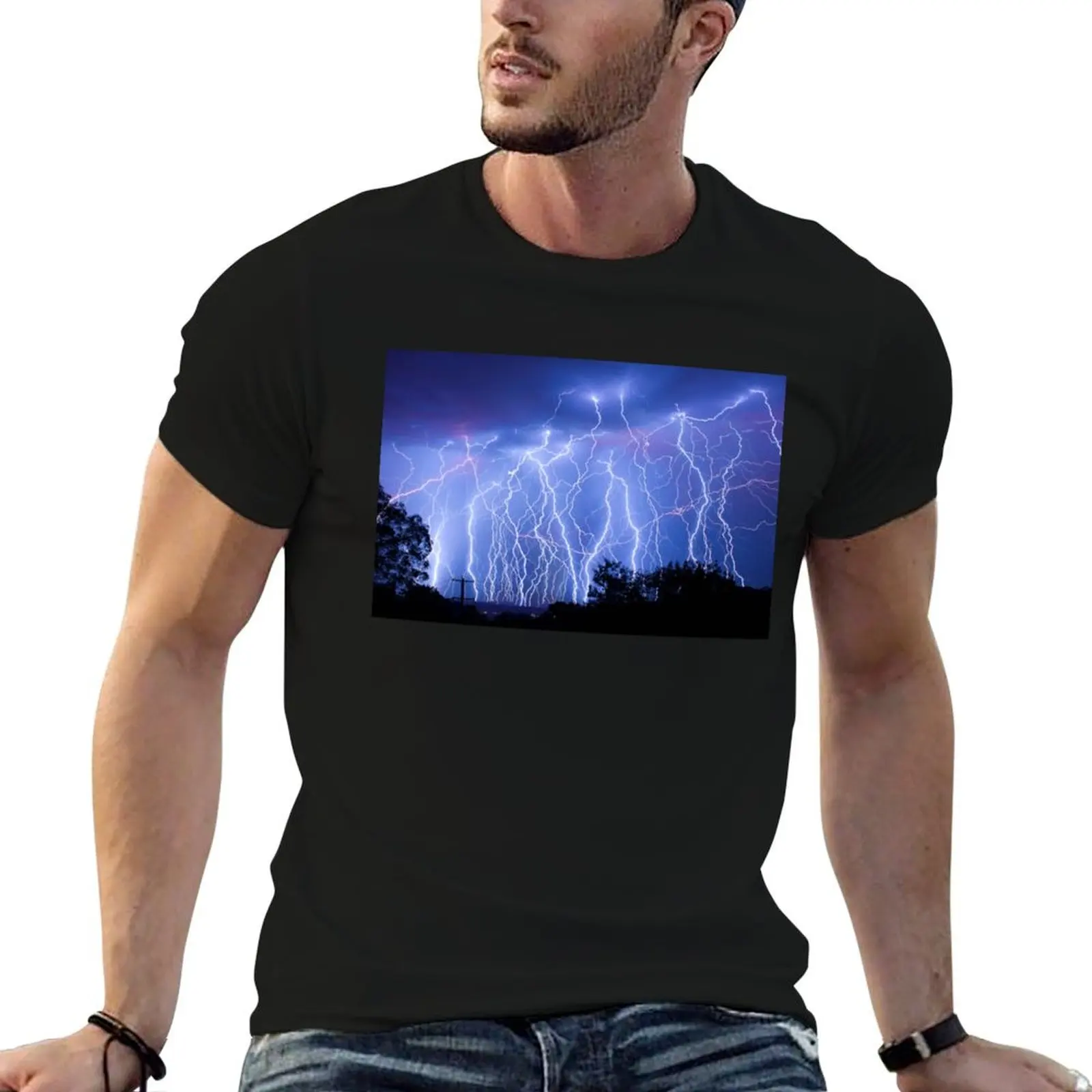 Thunderstorm T-Shirt tshirts personalised Luxury man mens graphic t-shirts