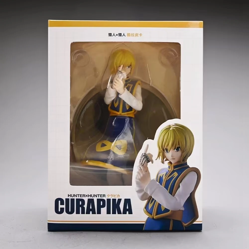 17ซม.Anime HUNTER×HUNTER Kurapika Pop Up Paradeของเล่นของขวัญคอลเลกชันยืนรุ่นเดสก์ท็อปเครื่องประดับAction Figure PVC