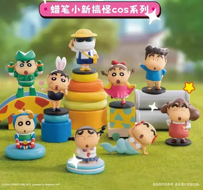 52toys กล่องสุ่ม ครายอน ชินจัง คอสเพลย์ตลก ฟิกเกอร์แอคชั่น ของสะสมยอดนิยม ของเล่นศิลปะสุดฮิต ฟิกเกอร์น่ารัก ของขวัญสุดสร้างสรรค์