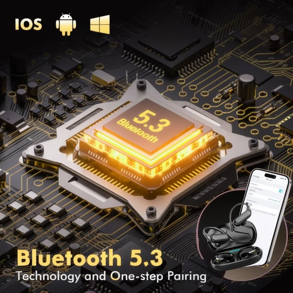 Xiaomi A520 التحكم باللمس بلوتوث 5.3 HiFI ستيريو مقاوم للماء سماعة TWS سماعة أذن رياضية لاسلكية مع ميكروفون