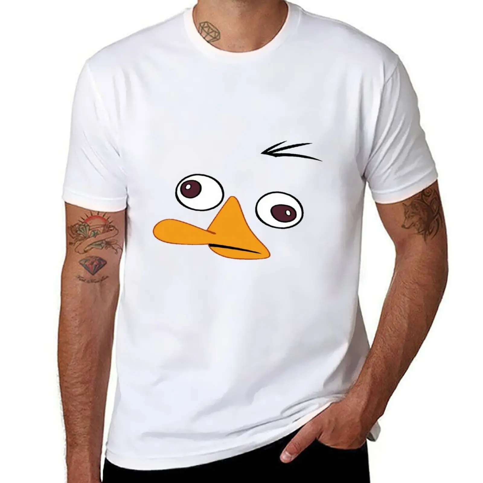 

Perry the Platypus Face ! [UltraHD] T-Shirt essential t shirt t shirts for man slim fit T-Shirt