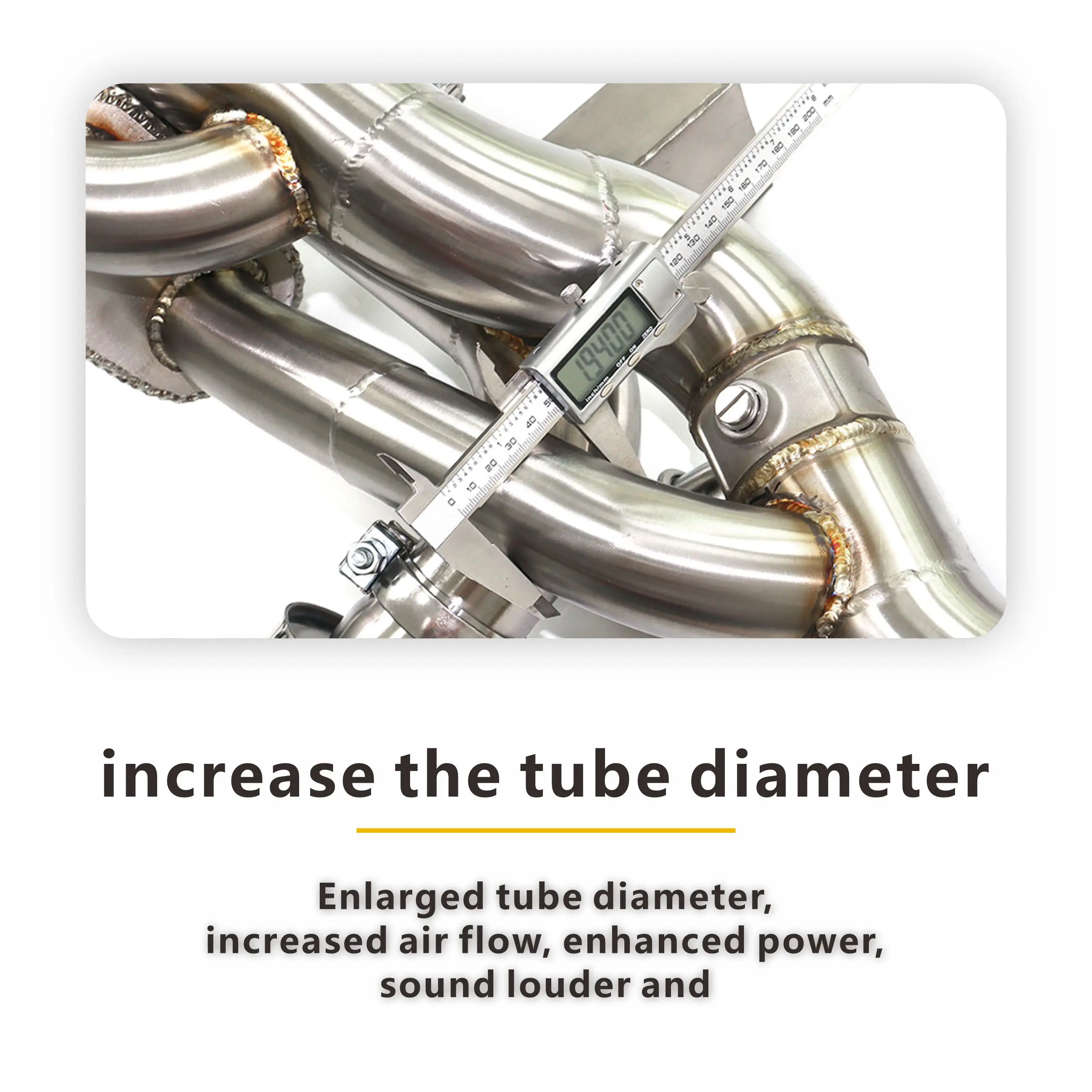 عادم HMD لبورشه 718 كايمان GT4 RS 2022 + 4.0T Catback SS304 صمام تفريغ نصائح سهلة التركيب كاتم الصوت