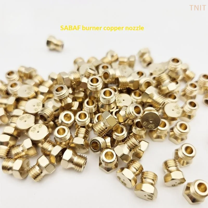 [J] 5PCS Burner Gas Hob LPG- Conversion Kits Jets 50 65 70 87 95 Brass Nozzle For Gas Stove Brass Nozzle Propane Injector