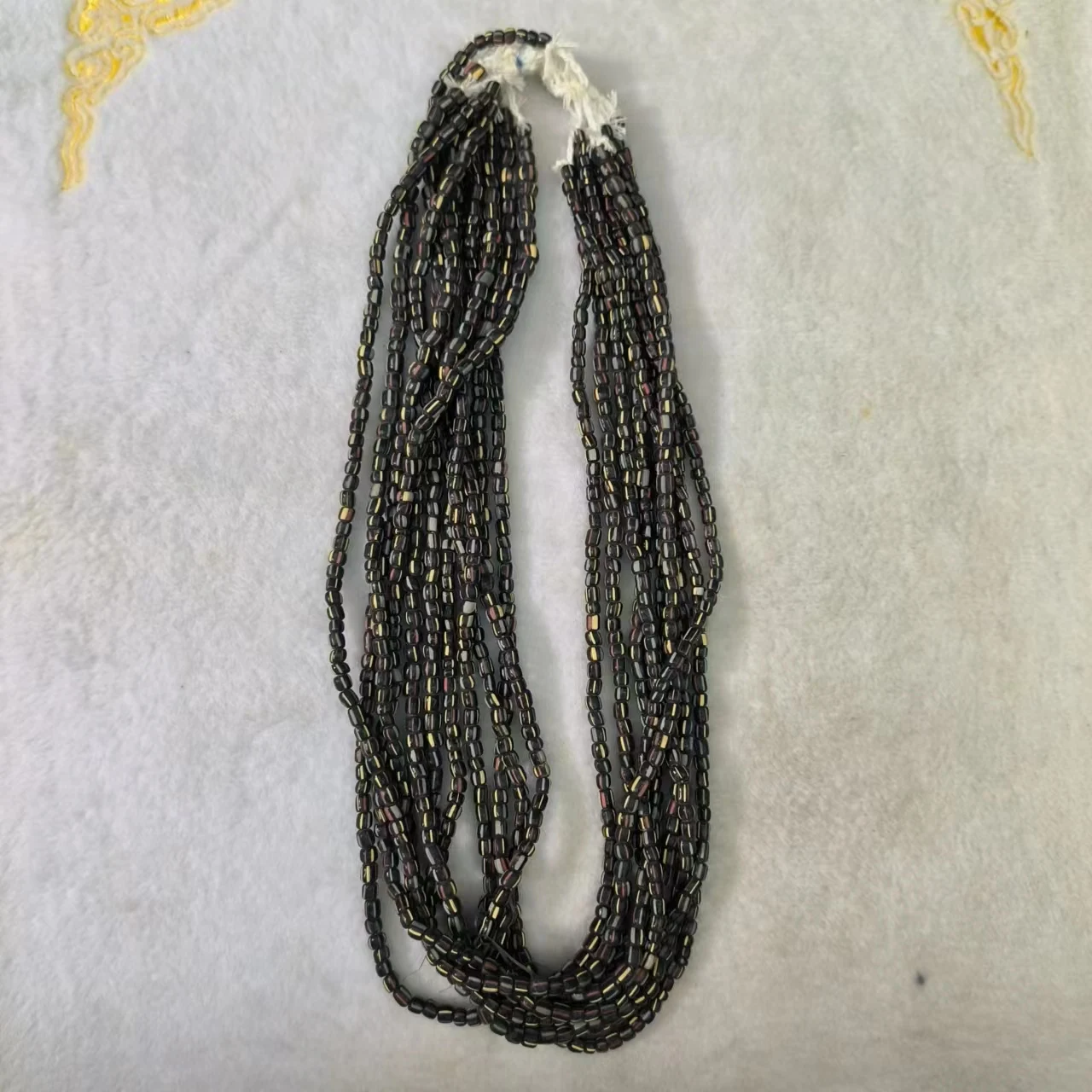 10pcs/lot Natural glass Bead string ancient beads long loose beads bright colors pretty wholesale exotic accessories gem jewelry