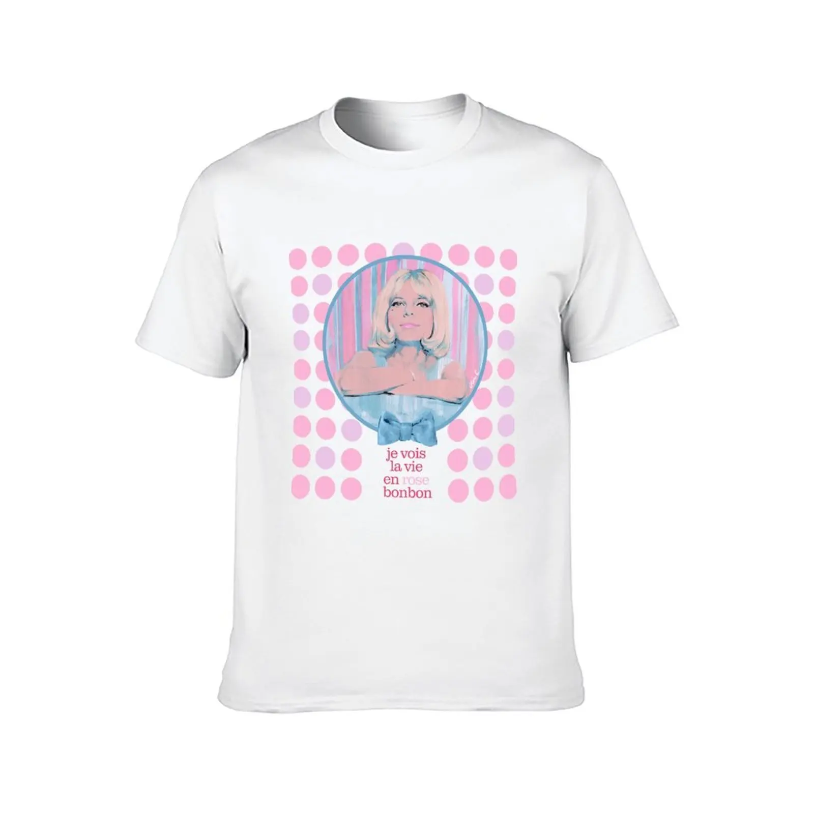 Camisa camiseta en camisa t camisa homem bonbon homem vois t homem designer qualidade la algodão alta je rose t gráfico vie