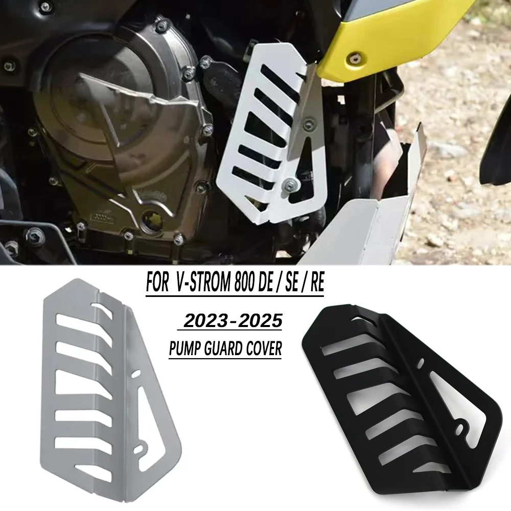 

800 DE/SE/RE Для Suzuki V-Strom 800 DE/SE/RE 2023-2025 Новые аксессуары для мотоциклов 800DE 800SE Алюминиевая защита водяного насоса