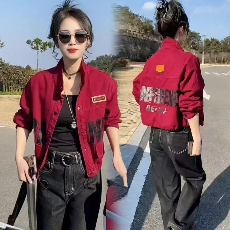 

Fashion Short Coat Ladies 2025 Spring Autumn New Jacket Women Advanced Generous Overwear Temperament High Quality Outcoat Top