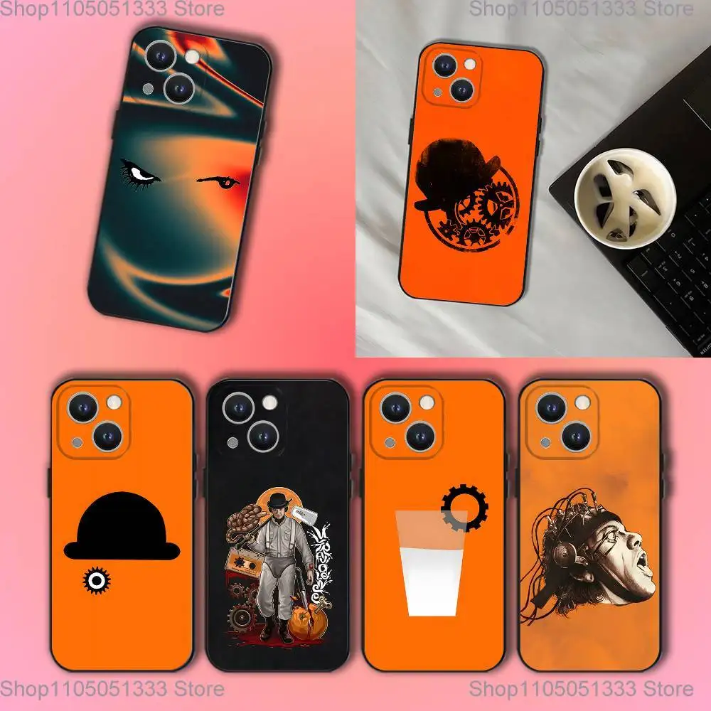 

A C-Clockwork O-Orange Phone Case For iPhone 17,16,15,14,13,12,11,Pro,XS,Max,XR,Plus,E,SE4,Mini Black Soft Cover