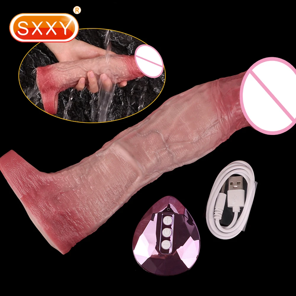 SXXY سيليكون التحكم اللاسلكي يهتز القضيب تمديد الديك كم الواقي الذكري قابلة لإعادة الاستخدام للرجال الجنس لعب القضيب توسيع