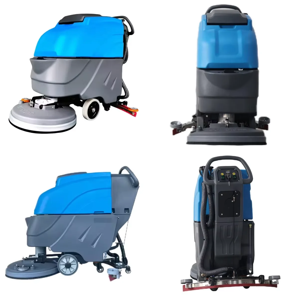 IronBee JX60 Best Price Custom Commercial Floor Scrubber Battery Walk-behind Industrial Ceramic Tile Floor Cleaning Machine