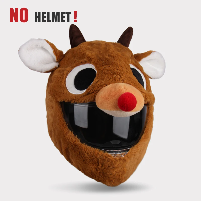 2022 neue Motorrad Helm Hut Volle Helme Weihnachten Kappe Geschenk Abdeckung Motorrad Lustige Heeds Verrückte Fall crash Outdoor Personalisierte