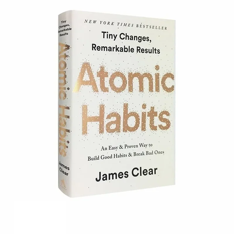 

English Books, Atomic Habits, Good Habits, Positive Rules of Great Achievements Brought By Small Changes, Self-management Books.