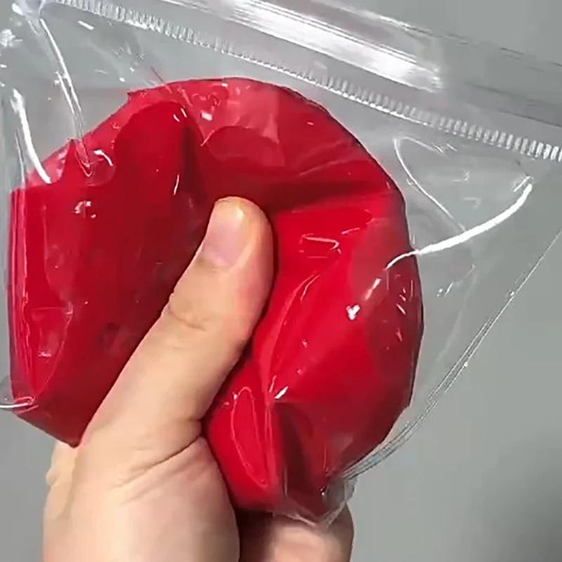 파티 선물 시뮬레이션 딸기 릴리스 공 감압 과일 공 핀치 르 감압 공 어린이 릴리스 장난감, 1 개