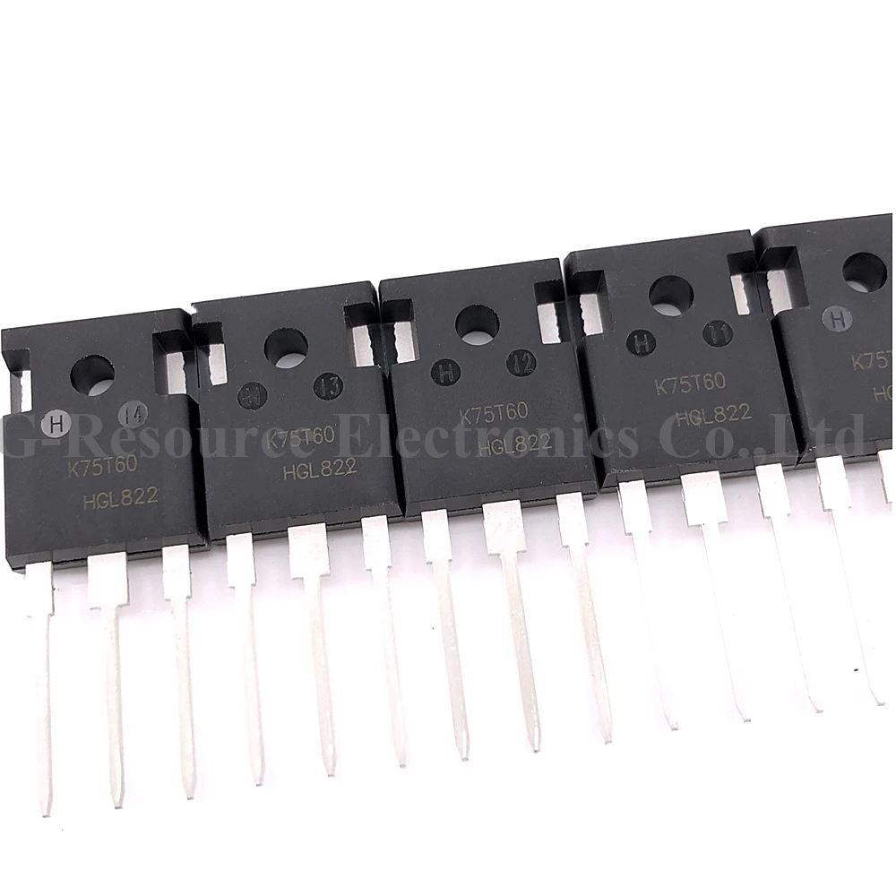 IKW75N60T TO-247 K75T60 TO247 Fast Recovery Inverter IGBT Triode New Original