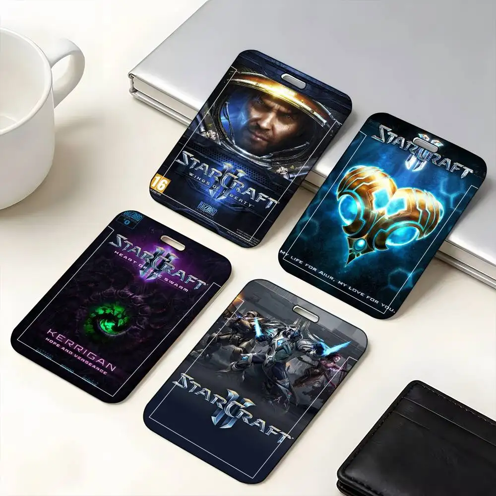 

1 шт. Защитный чехол для игровой ID-карты S-Starcraft 2, школьной карты, карты доступа, проездного и карты питания, с функцией легкого вставления