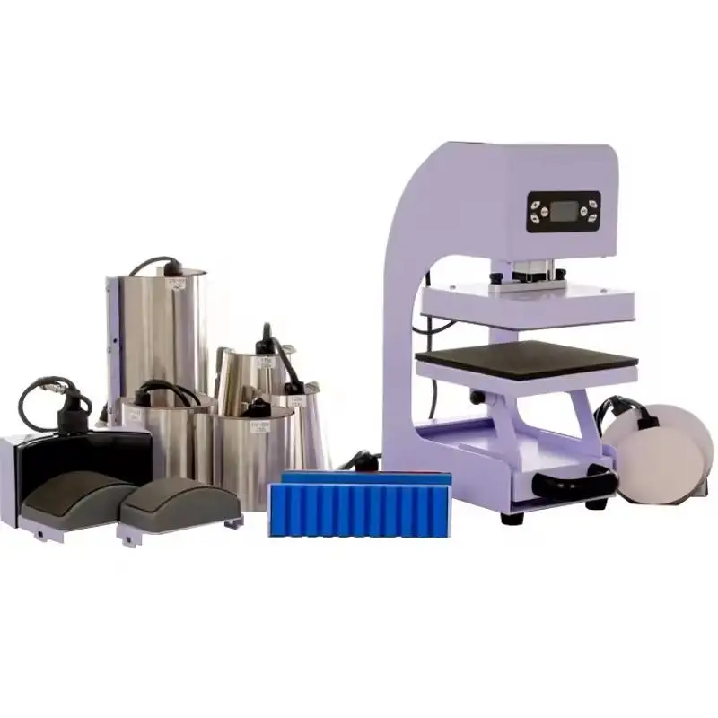 Electric Auto Label Stamping Sublimation Combo Heat Press Machine for T Shirt/Pen/Pillow/Phone Case/Hat/Mug/Tumbler
